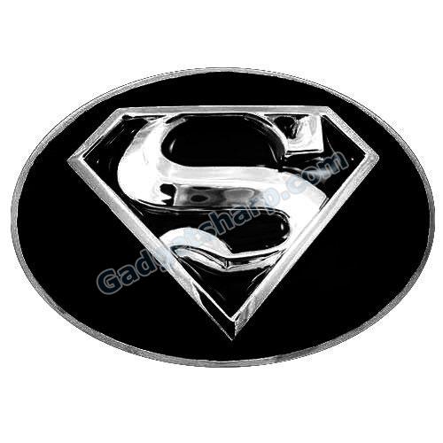 3D Superman Belt Buckle