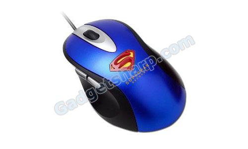 i-rocks Superman Optical Mouse (Blue)
