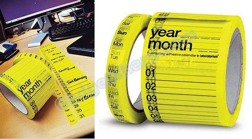 Calendar Tape