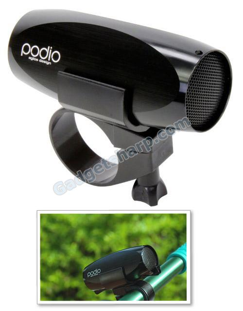 Agios Podio 2GB MP3 Player for Bicylcing (Handlebar Mount)