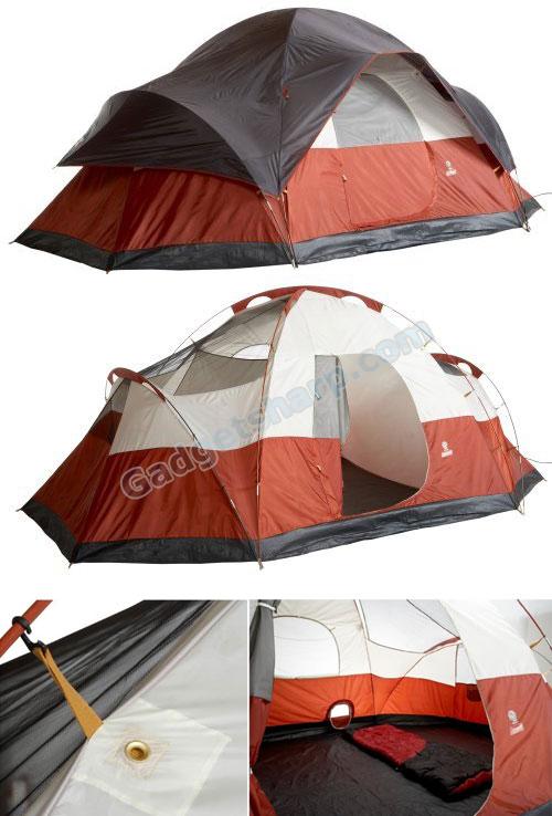 Red Canyon 17-Foot by 10-Foot 8-Person Modified Dome Tent