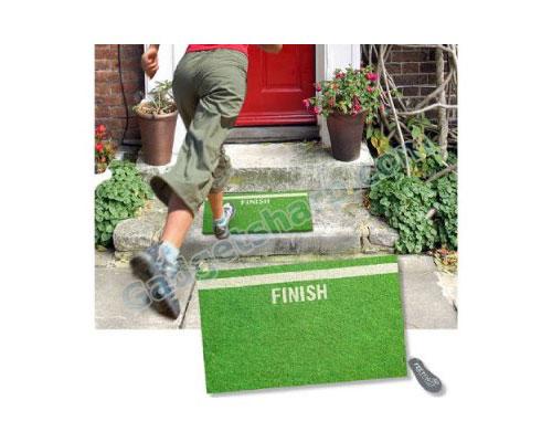 Made To Order Your Guests Have Arrived At The Finish Line Novelty Coir Doormat 
