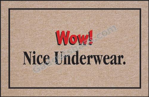 Nice Underwear Doormat