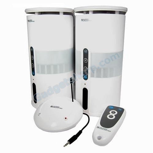 Cables Unlimited Audio Unlimited SPK-VELO-W (Wireless Indoor/Outdoor Speakers with Remote)