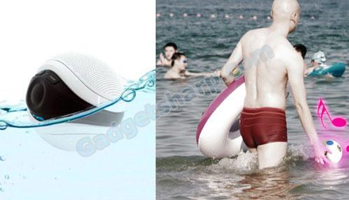 Wireless Floating Waterproof Speaker is good for beach