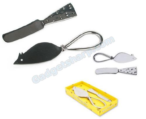 Mouse Cheese Knife & Spreader