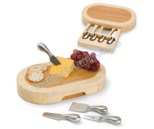 Picnic Time formaggio Cheese Set