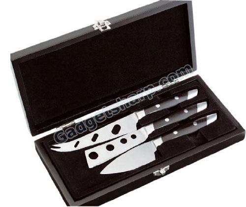 Cilio Fontina 3-Piece Cheese Knife Set