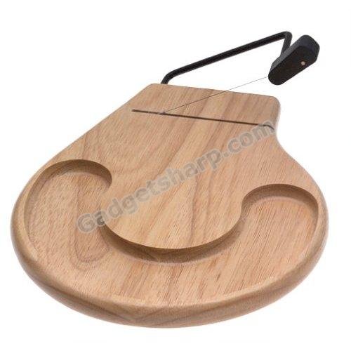 Prodyne Beechwood Cheese Tray with Cracker Well