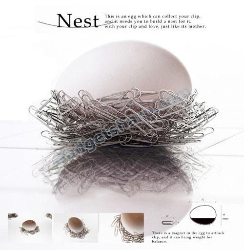 Make A Paperclip Nest