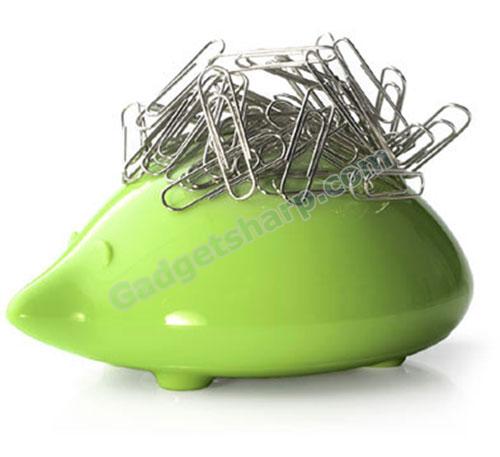 Paper Clip Holding Case With Magnetic Dispenser & Paper Clips