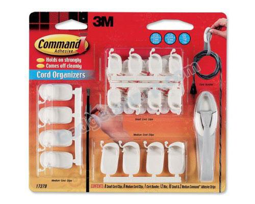 Best Buy: 3M Cord Organizer Pack with Command Adhesive 17379