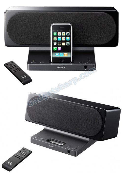 Sony SRSGU10iP 2-Channel Dock speaker for iPod and iPhone