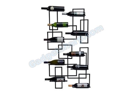 Oenophilia Mid-Century Wall-Mount Wine Rack