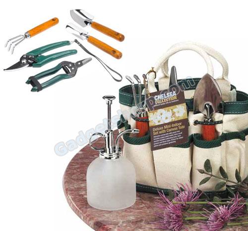 The Rumford Gardener Deluxe Indoor Garden Set with Mini Tote