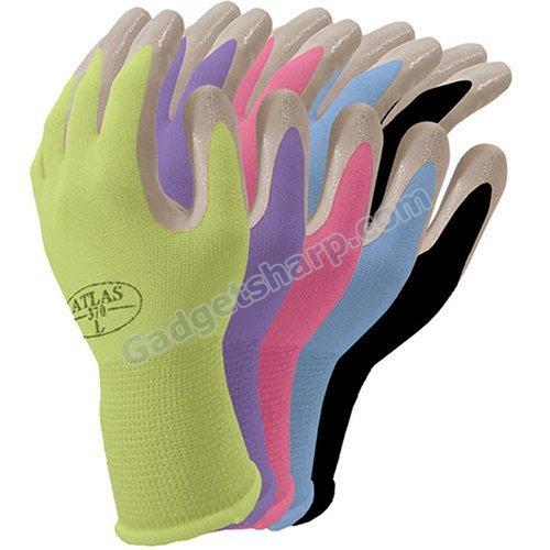 Atlas NT370 Nitrile Garden and Work Gloves