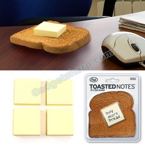 Toasted Notes - the hot buttered desk accessory!
