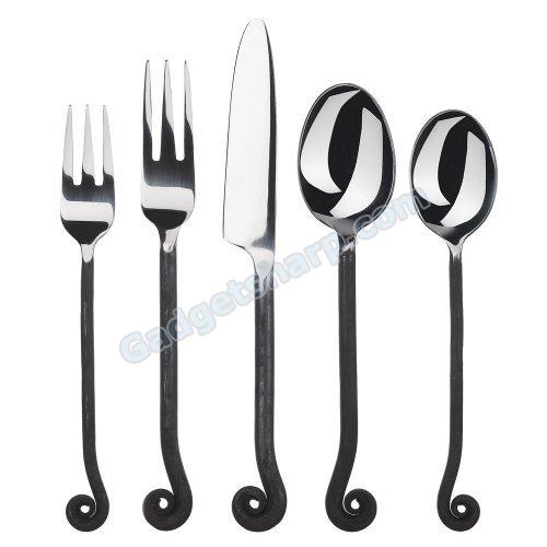 Gourmet Settings Treble Clef 20-Piece Flatware Set