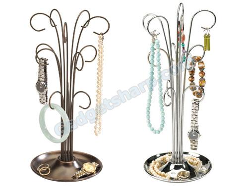 Bijou Metal Jewelry Tree