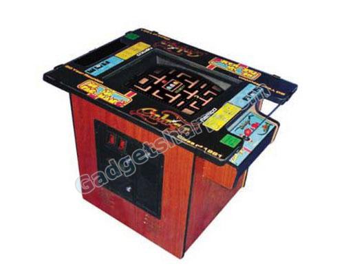 Ms. Pac-Man / Galaga Classic Cocktail Table Arcade Game with 19-Inch Monitor