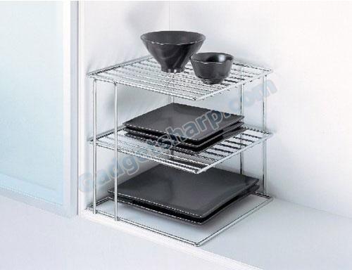 All Chrome Corner-Shelf