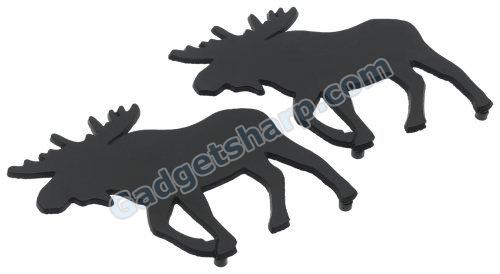 DII Moose Black Cast Iron Trivet