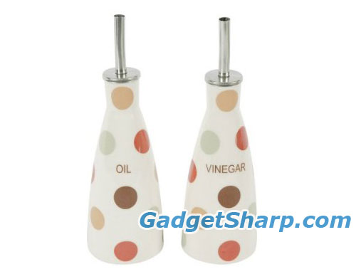 Spot on Ceramic Oil & Vinegar Set