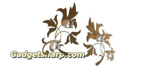 Grand Leaf Votive Sconce