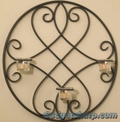 Luca Bella Home? Lindsey Wrought Iron Wall Sconce