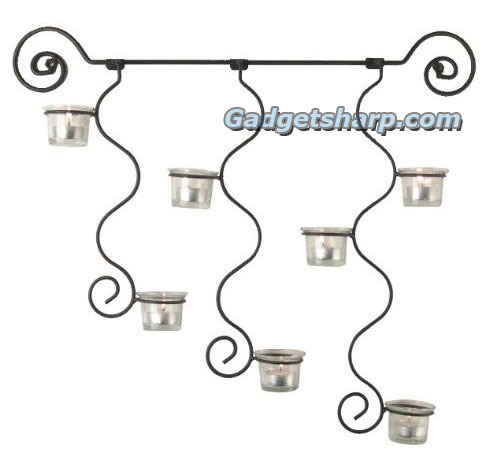 Curly Wall Candle Sconce