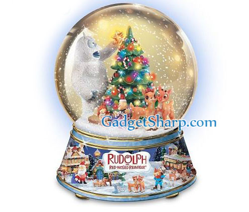 Collectible Rudolph The Red Nosed Reindeer Snowglobe