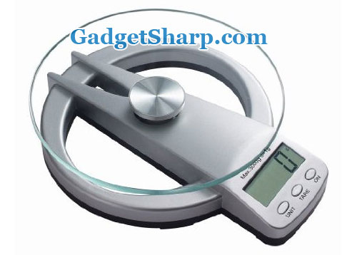 GSI Electronic Digital Portable Circular Fancy Kitchen Scale