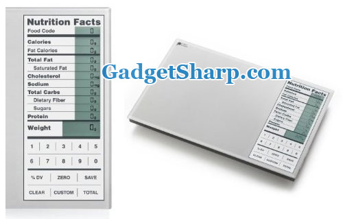 Perfect Portions Digital Scale + Nutrition Facts Display