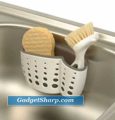 Adjustable Dish Brush and Sponge Holder