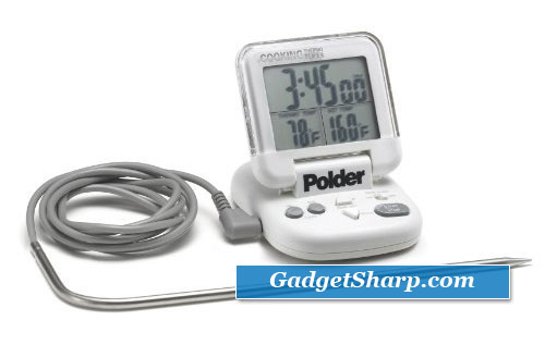 Polder Original Cooking All-In-One Timer/Thermometer