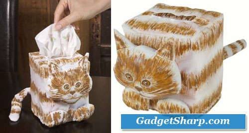 Cat Tissue Box Cover