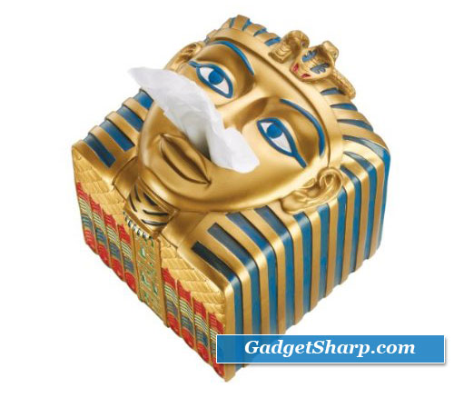 King Ah-Ah-Choo Egyptian Tissue Box Cover