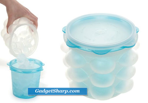 Fusionbrands Ice Orb Silicone Vertical Ice Cube Tray