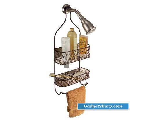 InterDesign Twigz Shower Caddy, Bronze