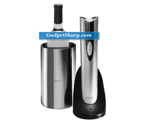 Oster 4208 Inspire Electric Wine Opener with Wine Chiller