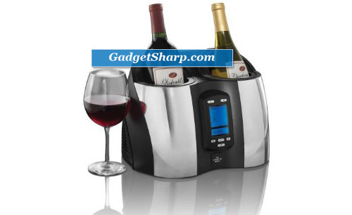 The Sharper Image Double Wine Chiller