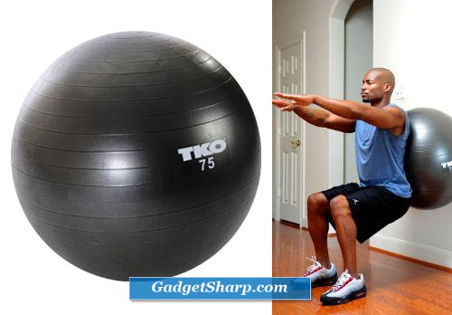 TKO Anti Burst Fitness Ball Set 75cm