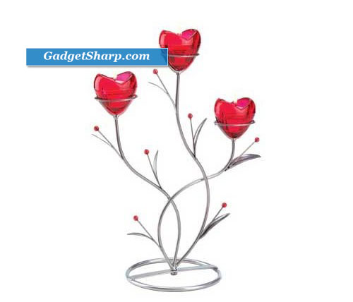 Heart Bouquet Candle Holders