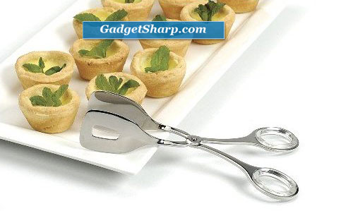 RSVP Endurance Small Stainless Steel Serving Tongs