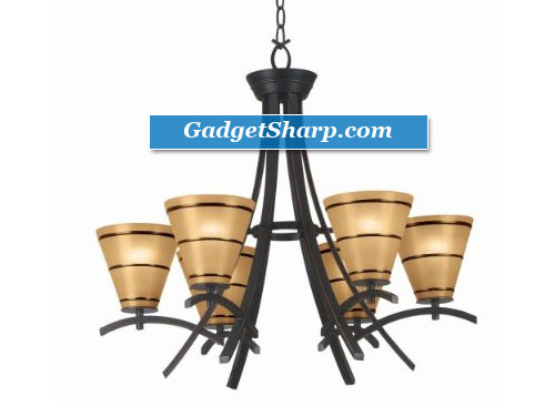 Kenroy Home Wright 6 Light Chandelier