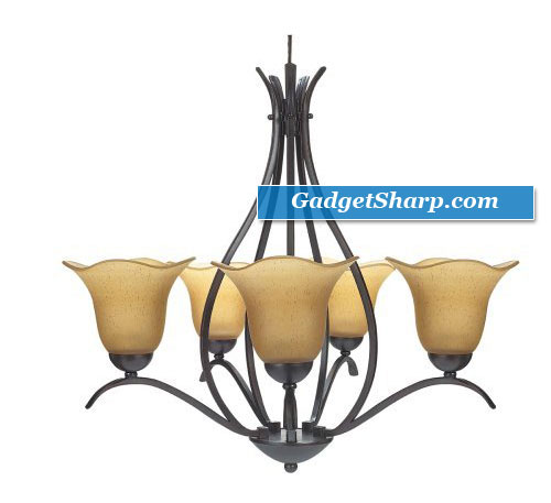 Globe Senneville Five-Light Chandelier