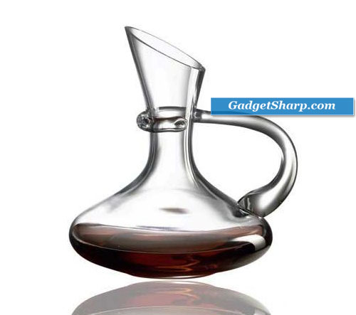 Ravenscroft Crystal Handled Captain's Decanter