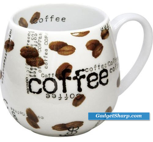 Konitz Coffee Collage Snuggle 14-Ounce Mugs