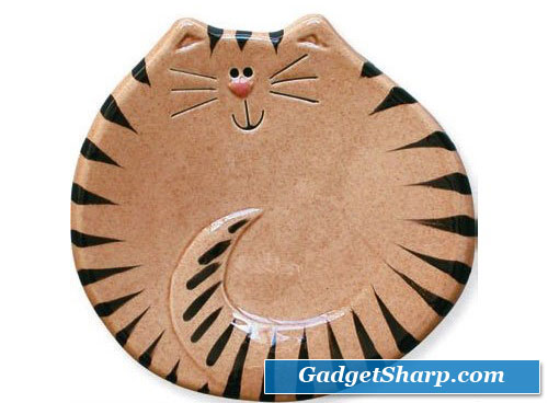 Tiger Cat Spoon Rest