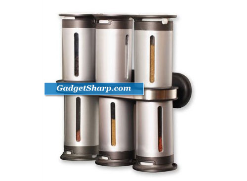 Zero Gravity 8-Piece Magnetic Spice Rack